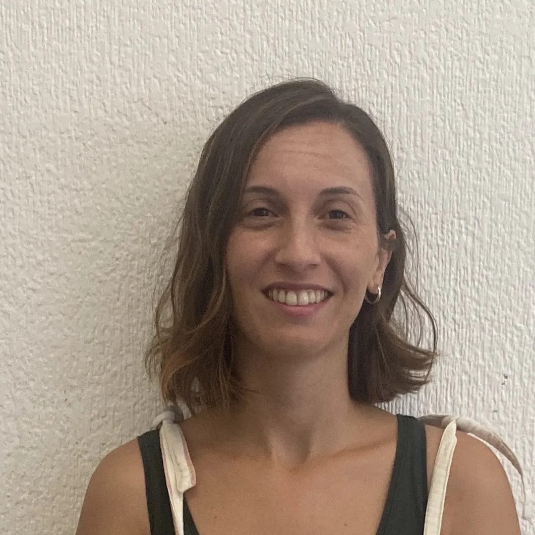Portrait of Marina Tudela Aparicio, a teacher at the Escola Palma de Mallorca
